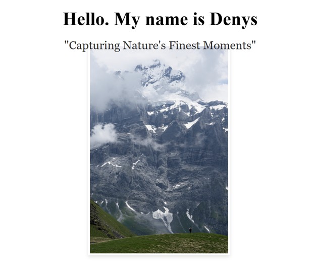 Photography Website public